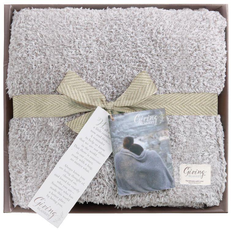 hallmark Taupe Giving Blanket