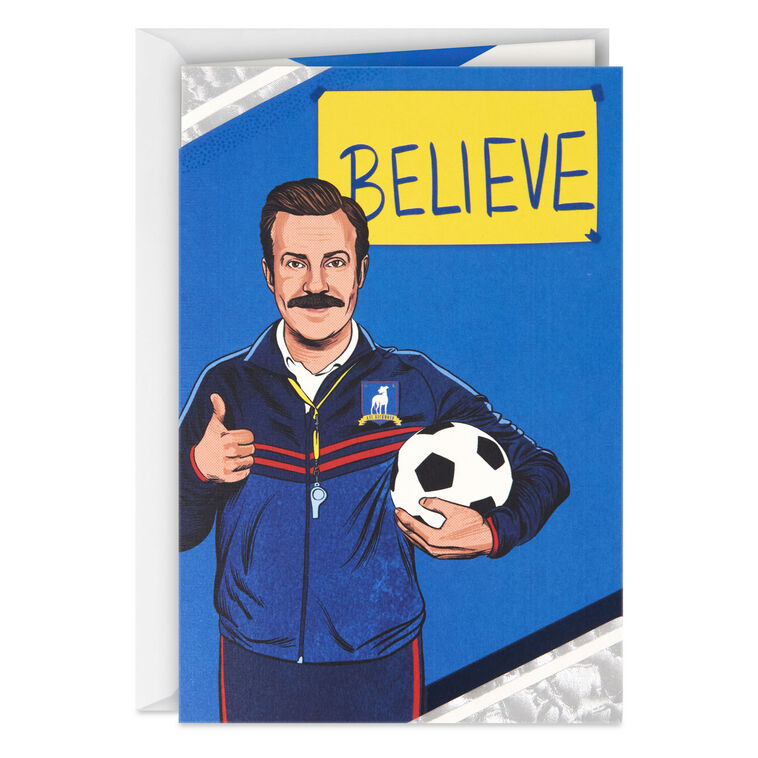hallmark Ted Lasso™ Believe Encouragement Card