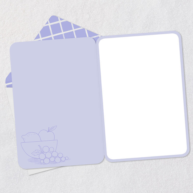 Hallmark Thanks A Bunch Blank Thank You Card