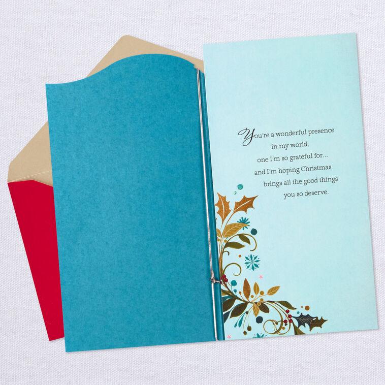 Hallmark Thanks For Being You Christmas Card