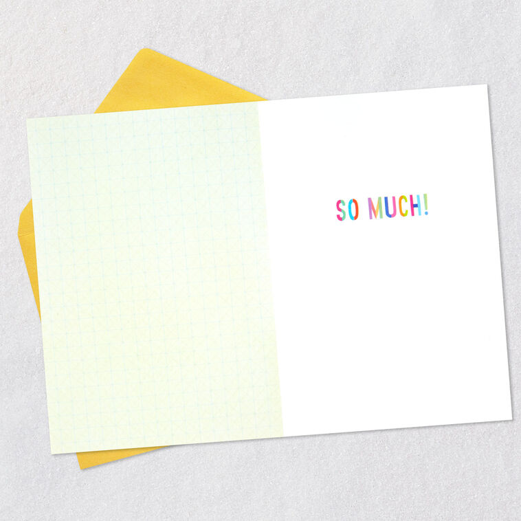 Hallmark Thanks So Much Thank-You Card