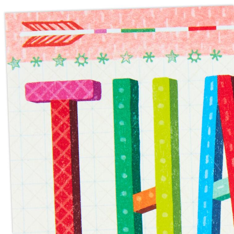 Hallmark Thanks So Much Thank-You Card