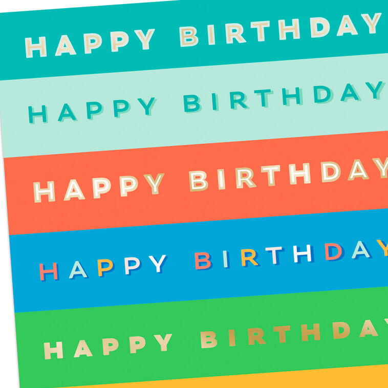 Hallmark The Amazing Person You Are Birthday Card