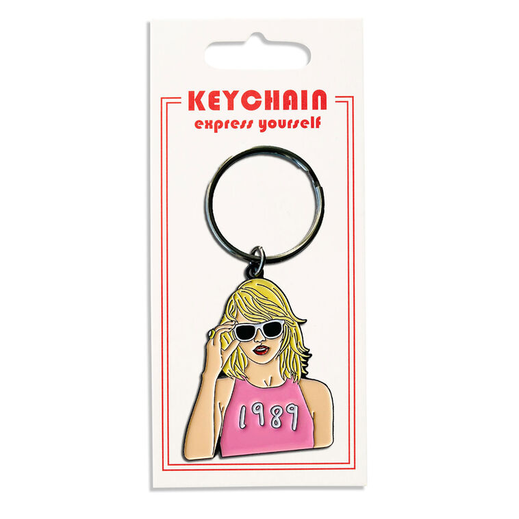 Hallmark The Found Taylor Swift 1989 Keychain
