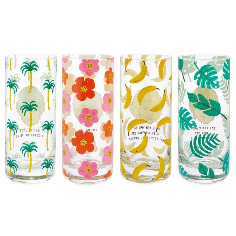 Hallmark The Golden Girls Glasses Set Of 4