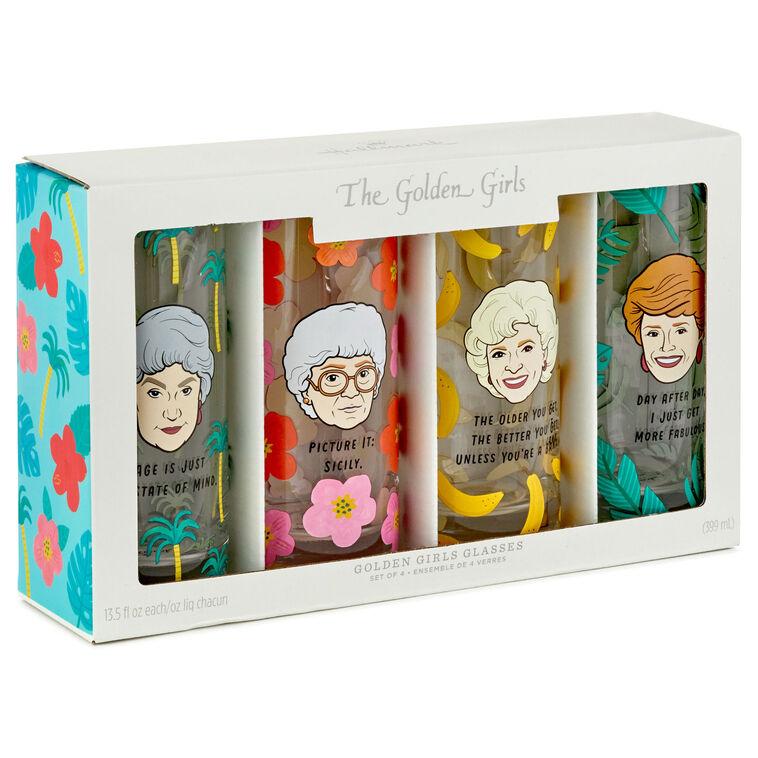 Hallmark The Golden Girls Glasses Set Of 4