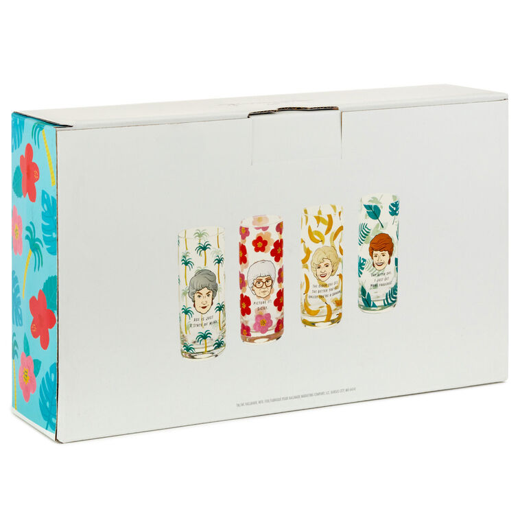 Hallmark The Golden Girls Glasses Set Of 4