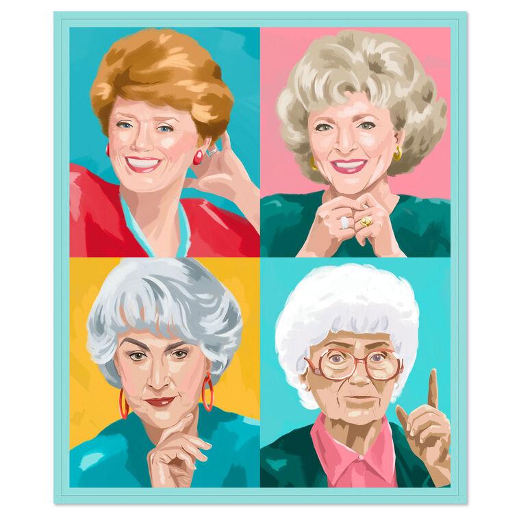 Hallmark The Golden Girls Portrait Blanket 50x60