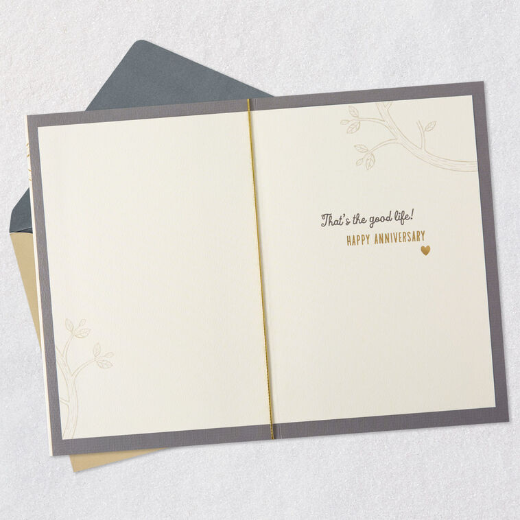 Hallmark The Good Life Anniversary Card