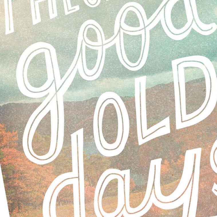 Hallmark The Good Old Days Funny Birthday Card