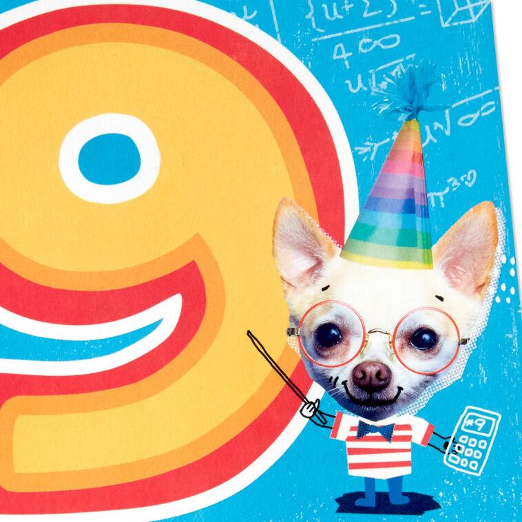 Hallmark The Most Awesome 9th Birthday Card