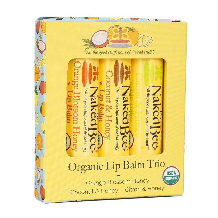 hallmark The Naked Bee Organic Lip Balm Trio