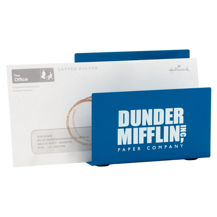 Hallmark The Office Dunder Mifflin Letter Holder