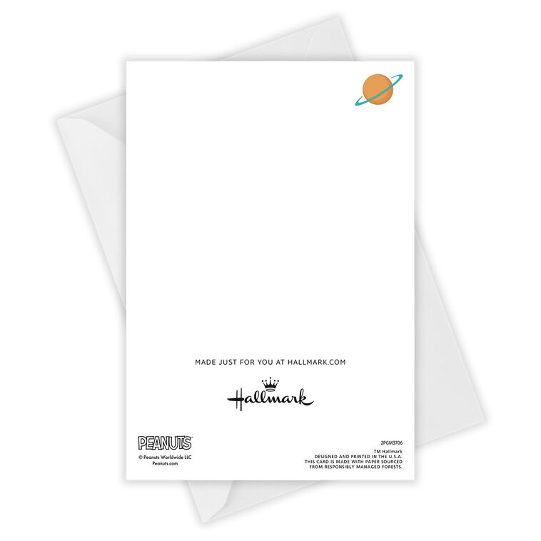 Hallmark The Peanuts® Gang Astronauts Custom Card
