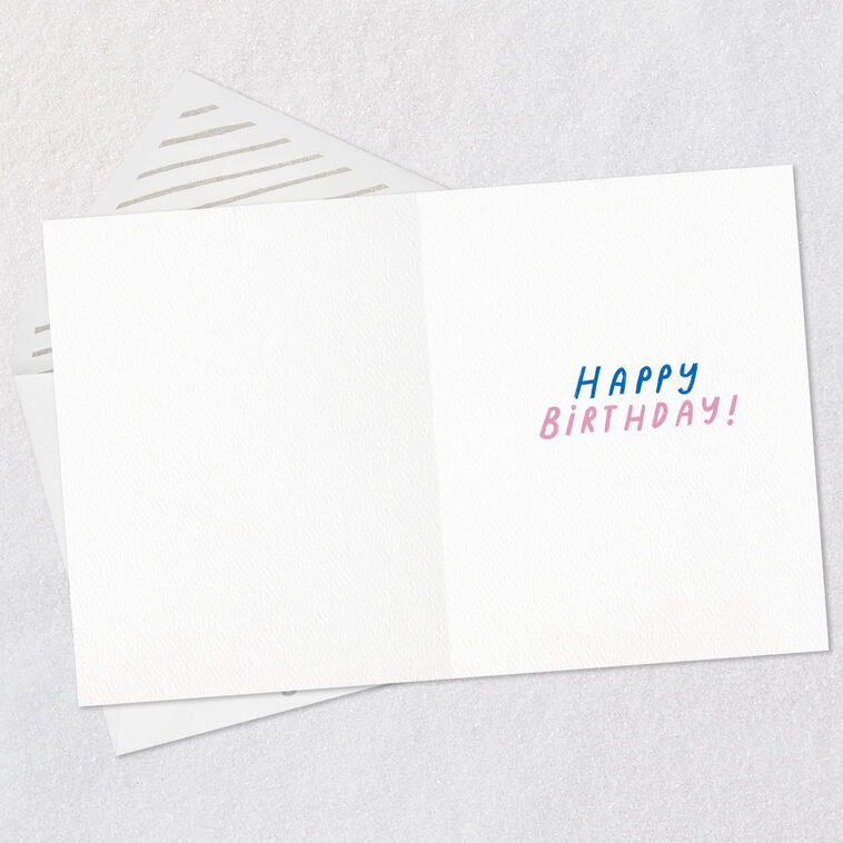 Hallmark The World Got Lucky Today Birthday Card