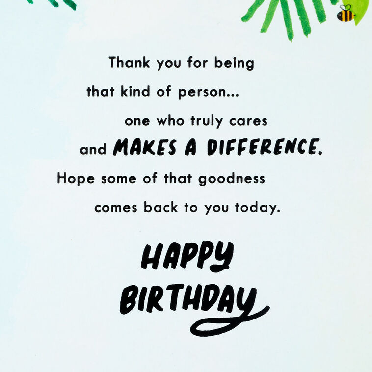 Hallmark The World Needs More You Birthday Card