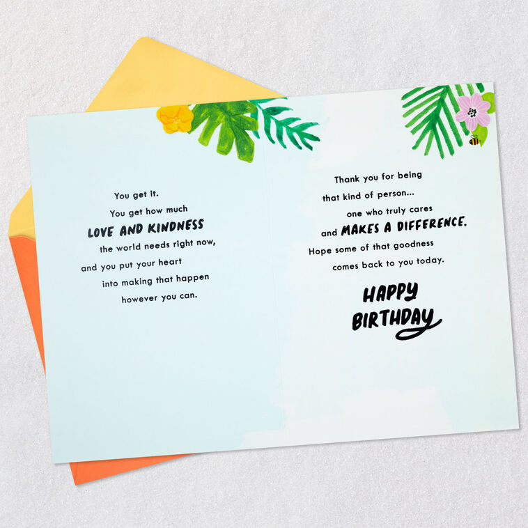 Hallmark The World Needs More You Birthday Card