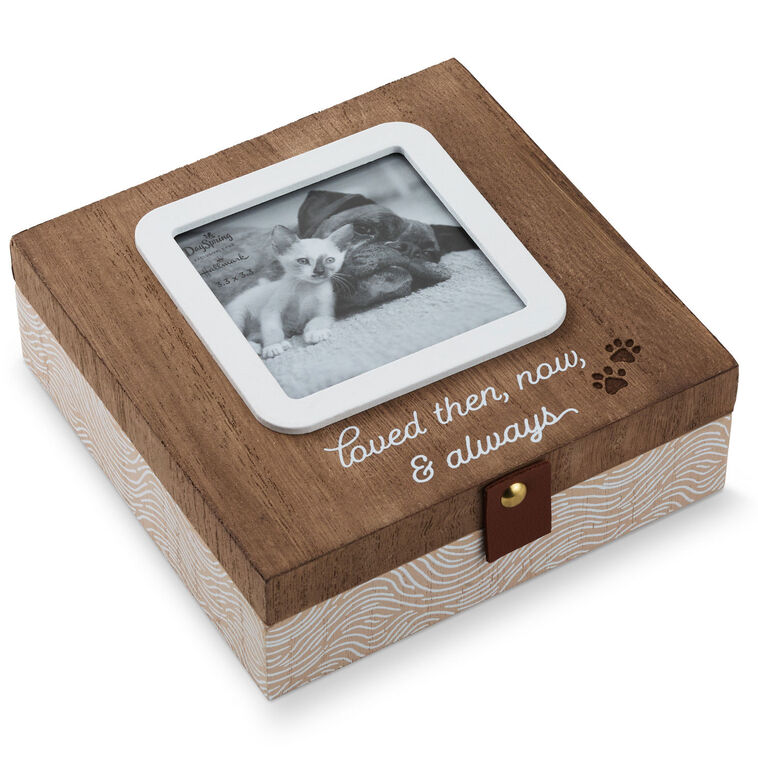 hallmark Then Now and Always Pet Memory Box