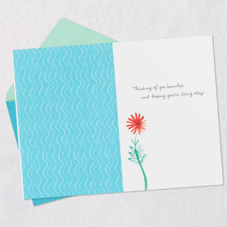Hallmark Thinking Of You Bunches Get Well Card