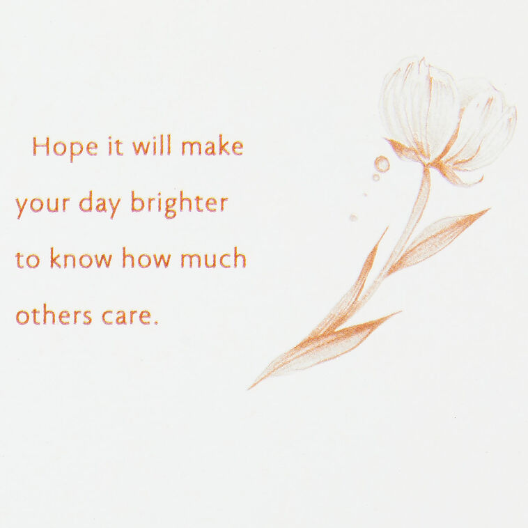 Hallmark Thinking Of You Encouragement Card