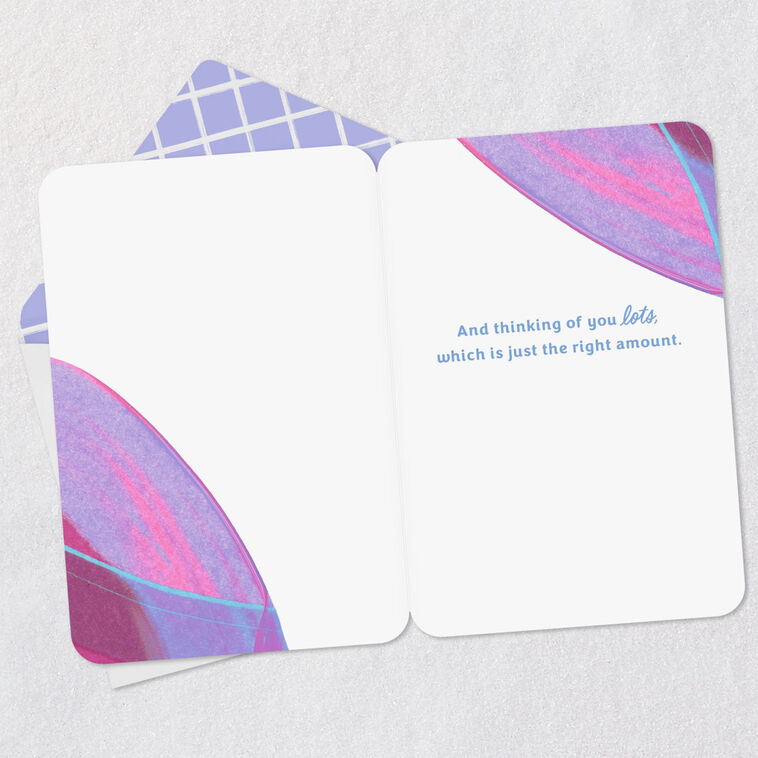 Hallmark Thinking Of You Lots Miss You Card