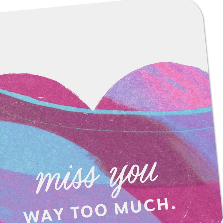 Hallmark Thinking Of You Lots Miss You Card