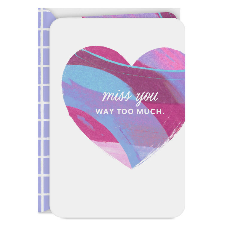 hallmark Thinking of You Lots Miss You Card