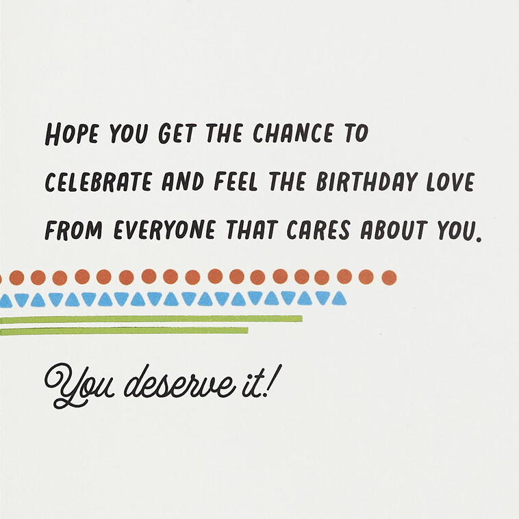 Hallmark This Is Your Day Birthday Card