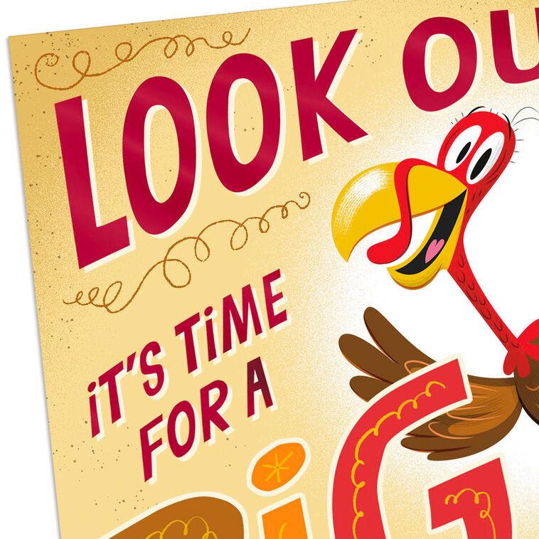 Hallmark Time For A Big Hug Thanksgiving Card