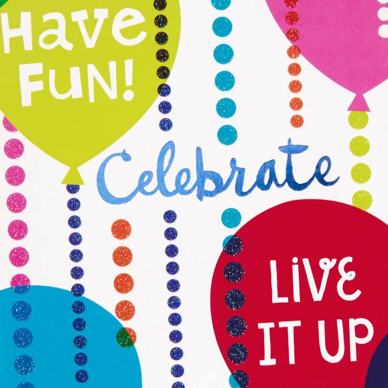 Hallmark Time To Celebrate Birthday Card