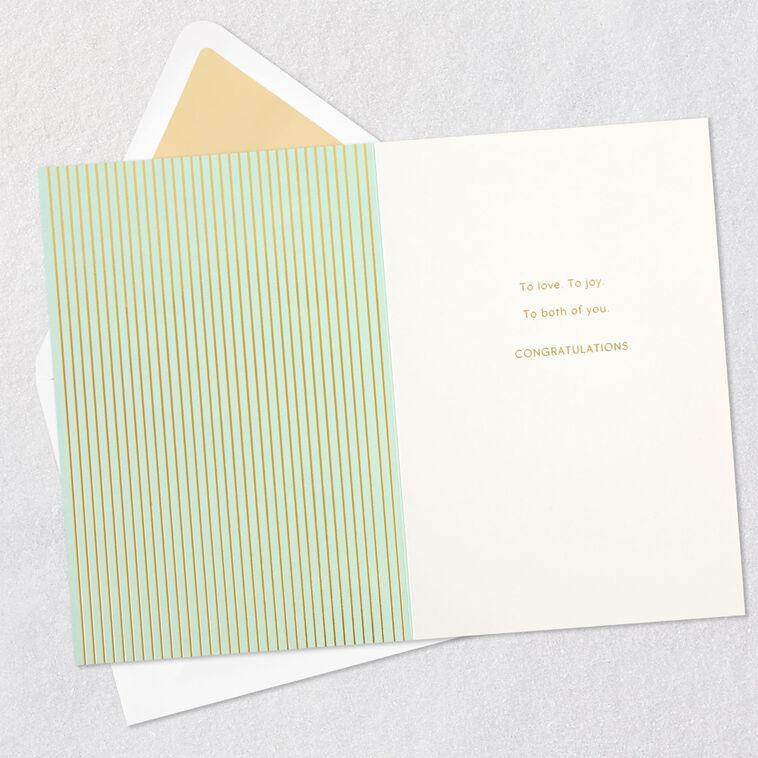 Hallmark To Love And Joy Wedding Card For Couple