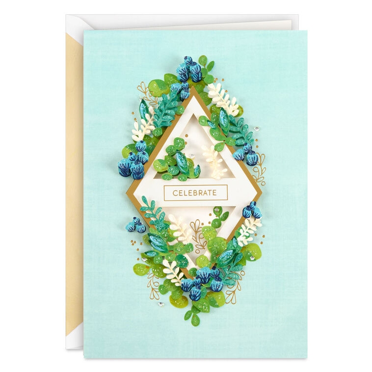 hallmark To Love and Joy Wedding Card for Couple