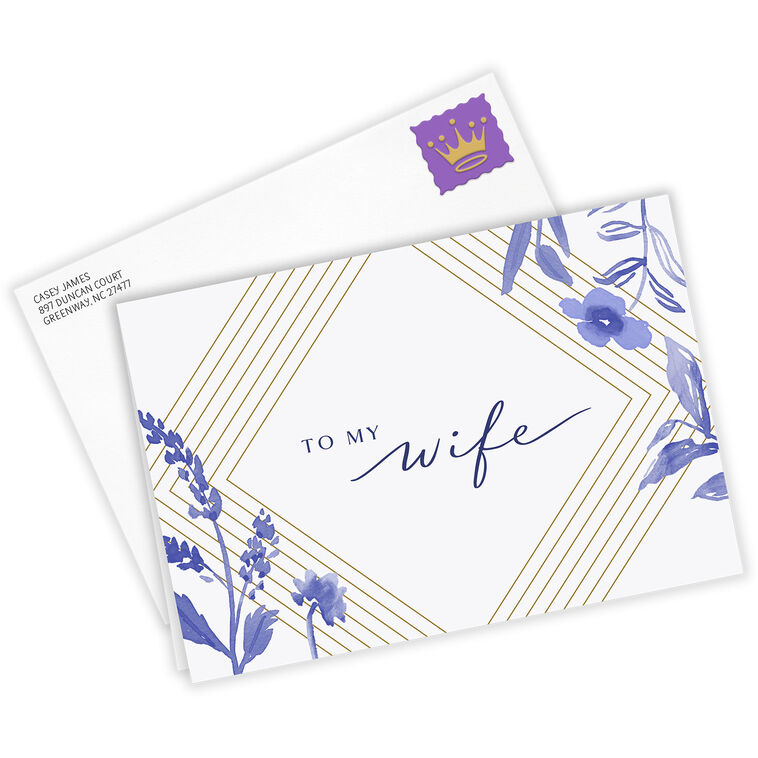 Hallmark To My Wife Custom Love Card