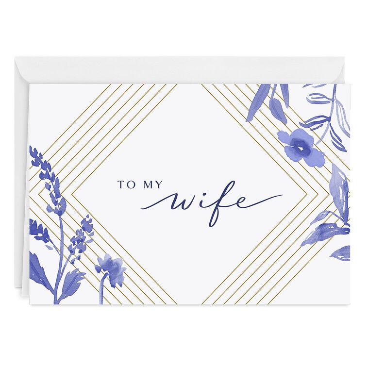 hallmark To My Wife Custom Love Card