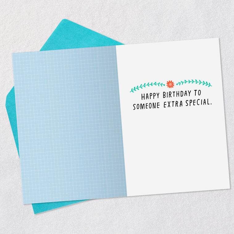 Hallmark To Someone Extra Special Birthday Card