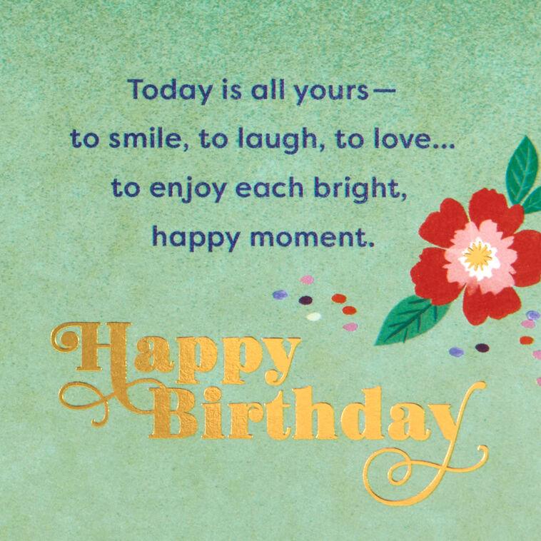Hallmark Today Is All Yours Birthday Card For Mom