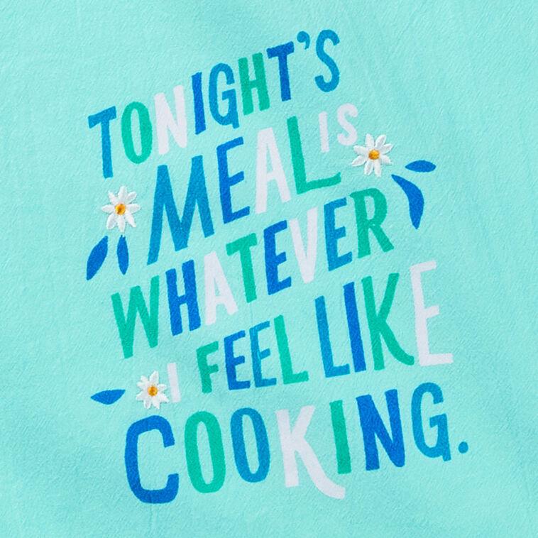 Hallmark Tonight's Meal Tea Towel 18x26