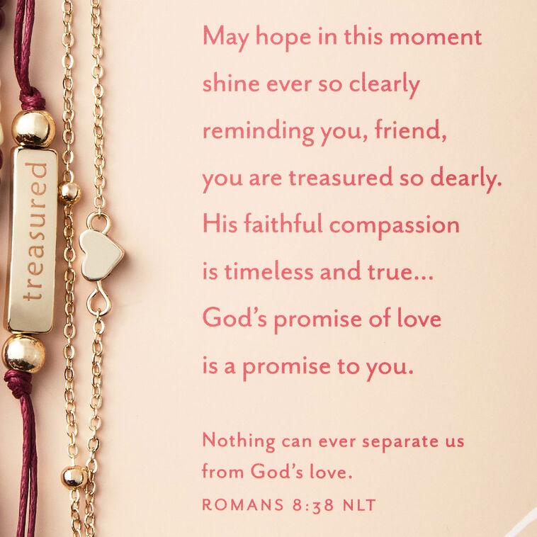 Hallmark Treasured Multi-Strand Bracelet
