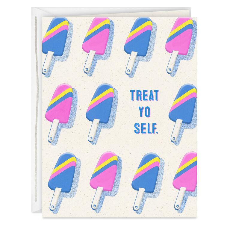 hallmark Treat Yo Self Funny Birthday Card