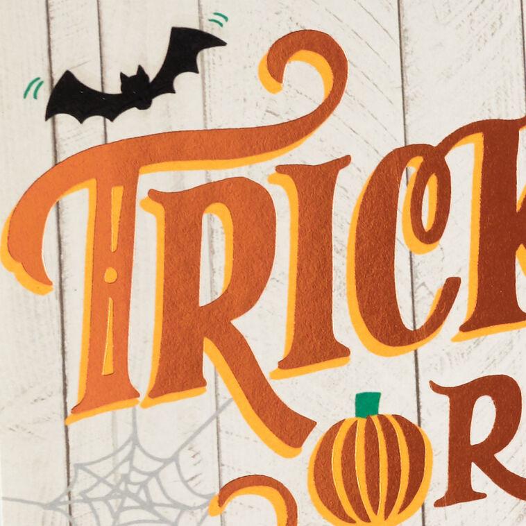 Hallmark Trick Or Treat Halloween Card
