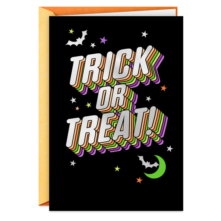 hallmark Trick or Treat Halloween Card for Kids
