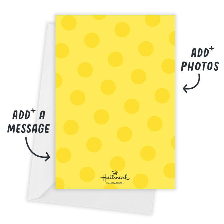 Hallmark Tropical Fruit Flat Birthday Invitation