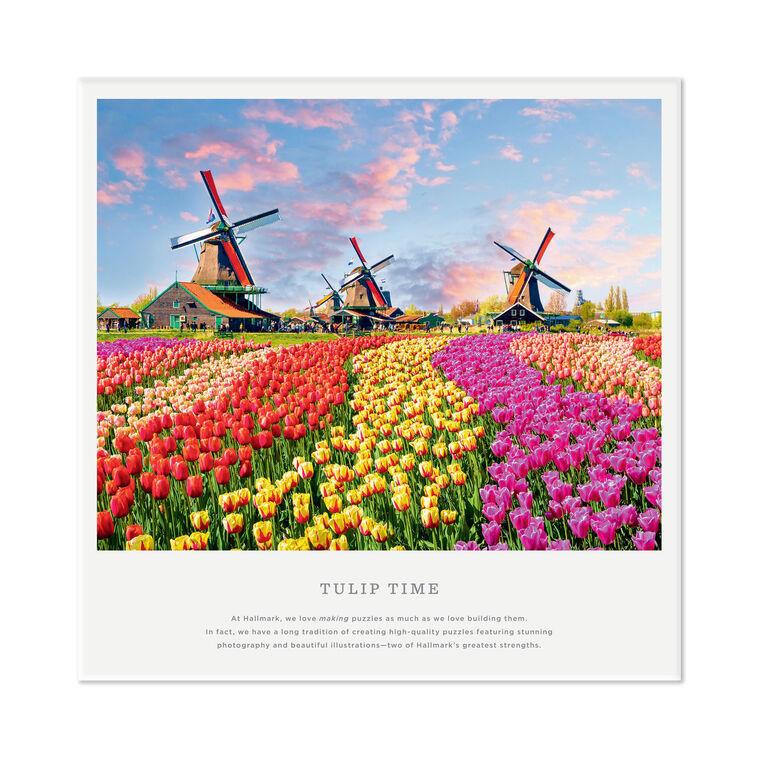 Hallmark Tulip Time 1000-Piece Jigsaw Puzzle