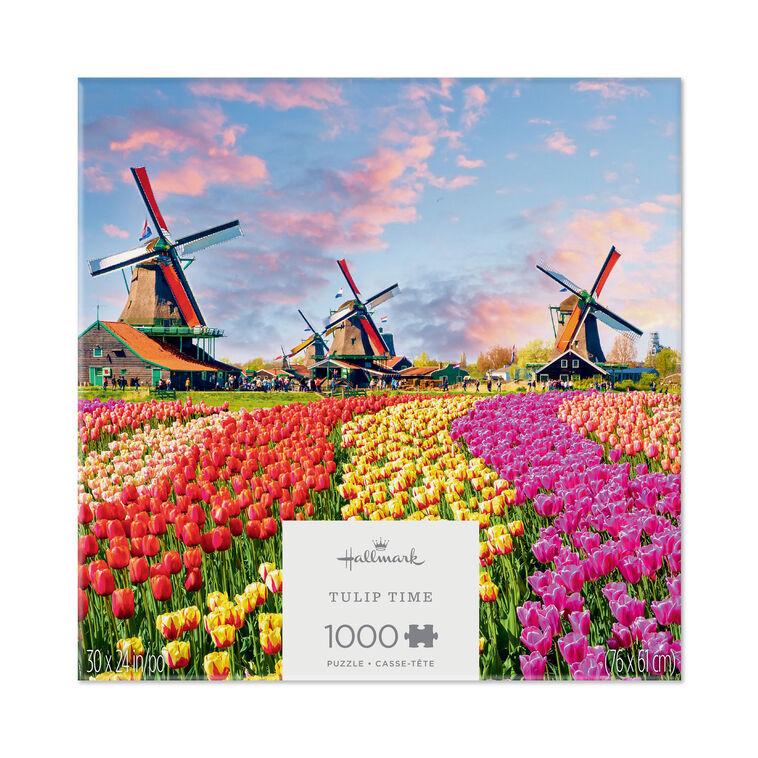 hallmark Tulip Time 1000-Piece Jigsaw Puzzle