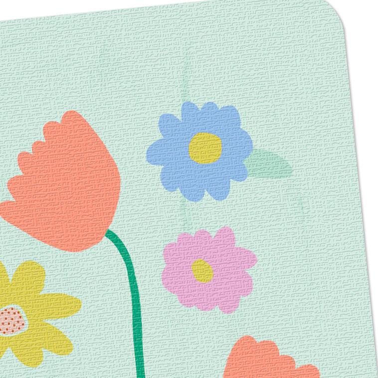 Hallmark Tulips And Spring Flowers Blank Card