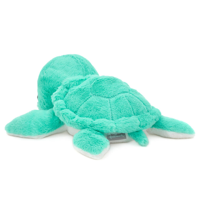 Hallmark Turquoise Sea Turtle Plush 8" L