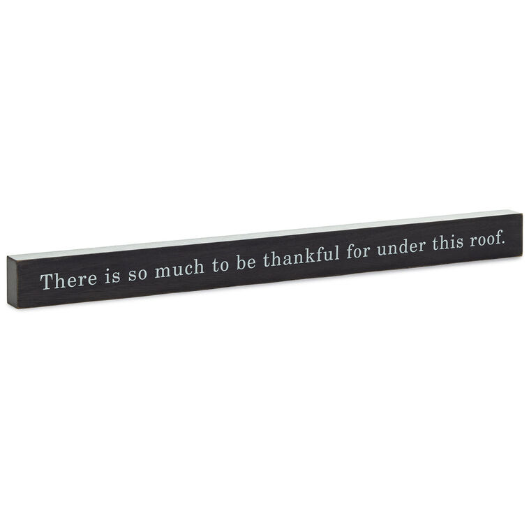 hallmark Under This Roof Wood Quote Sign 23.5x2