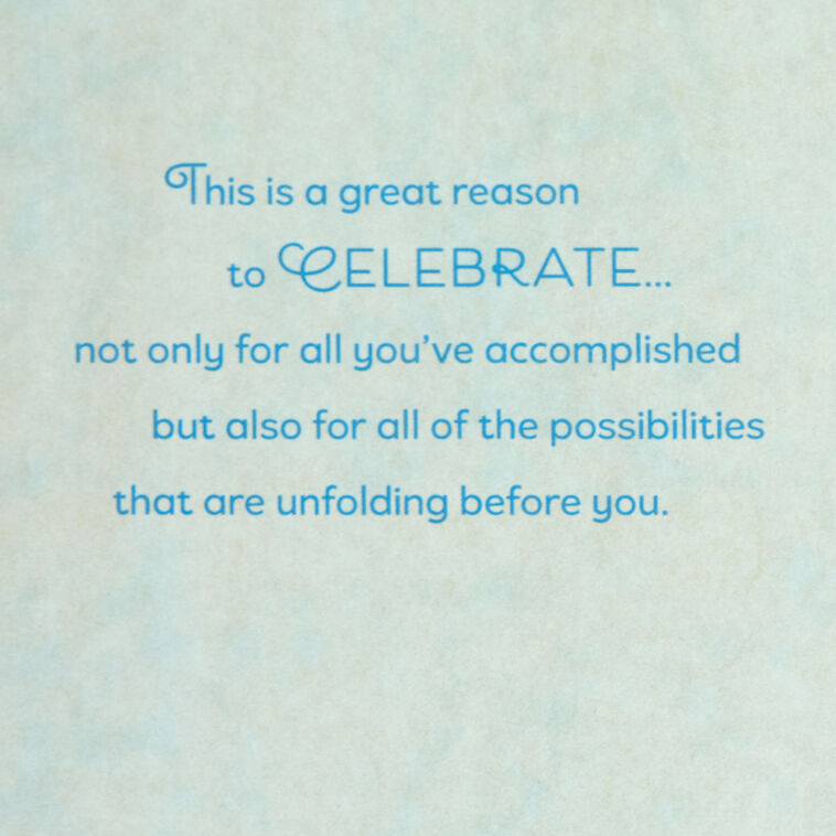 Hallmark Unfolding Possibilities Retirement Card