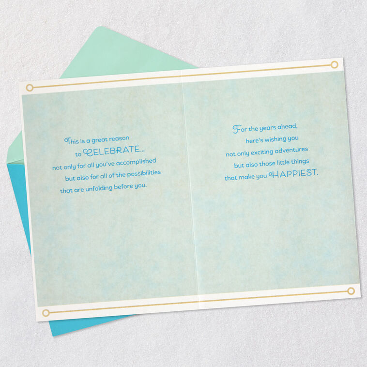 Hallmark Unfolding Possibilities Retirement Card