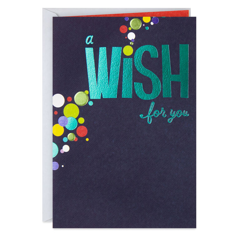 hallmark UNICEF A Wish for You Birthday Card